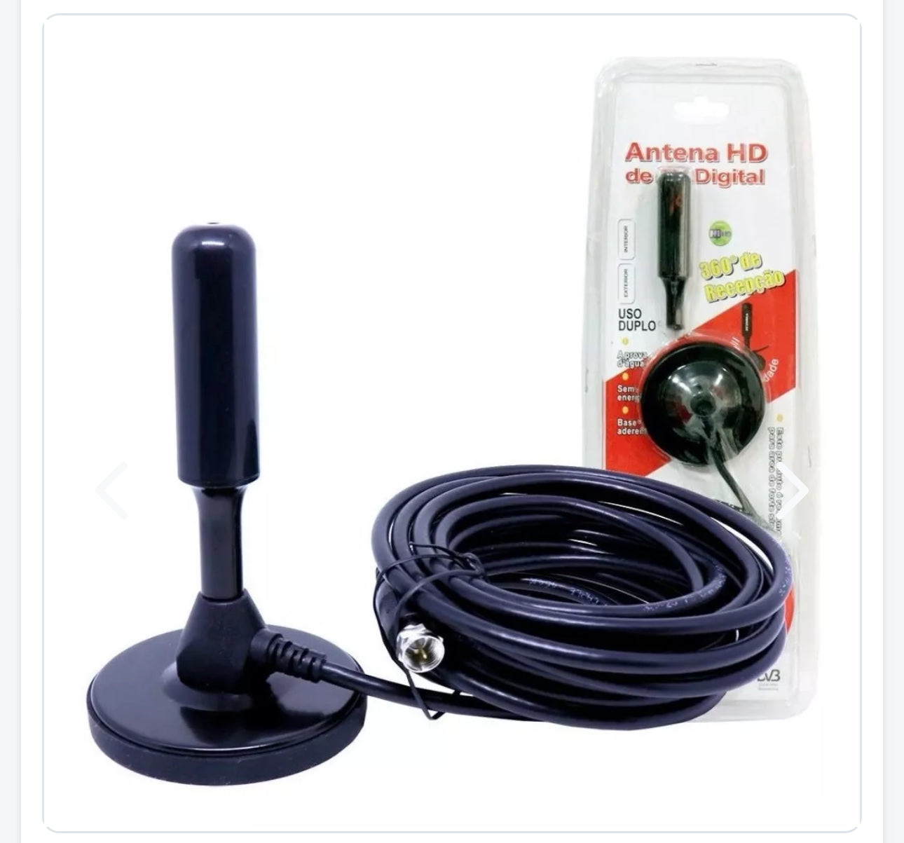 Antena digital hd tv