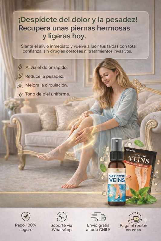 KIT VARICES SPRAY + 12 PARCH🌿